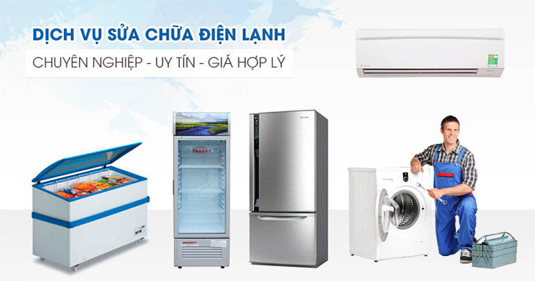 Sửa chữa tủ lạnh hải phòng​