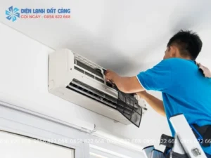 Điện Lạnh Đất Cảng sửa chữa điều hòa nhanh chóng, đúng hẹn tại Hải Phòng.