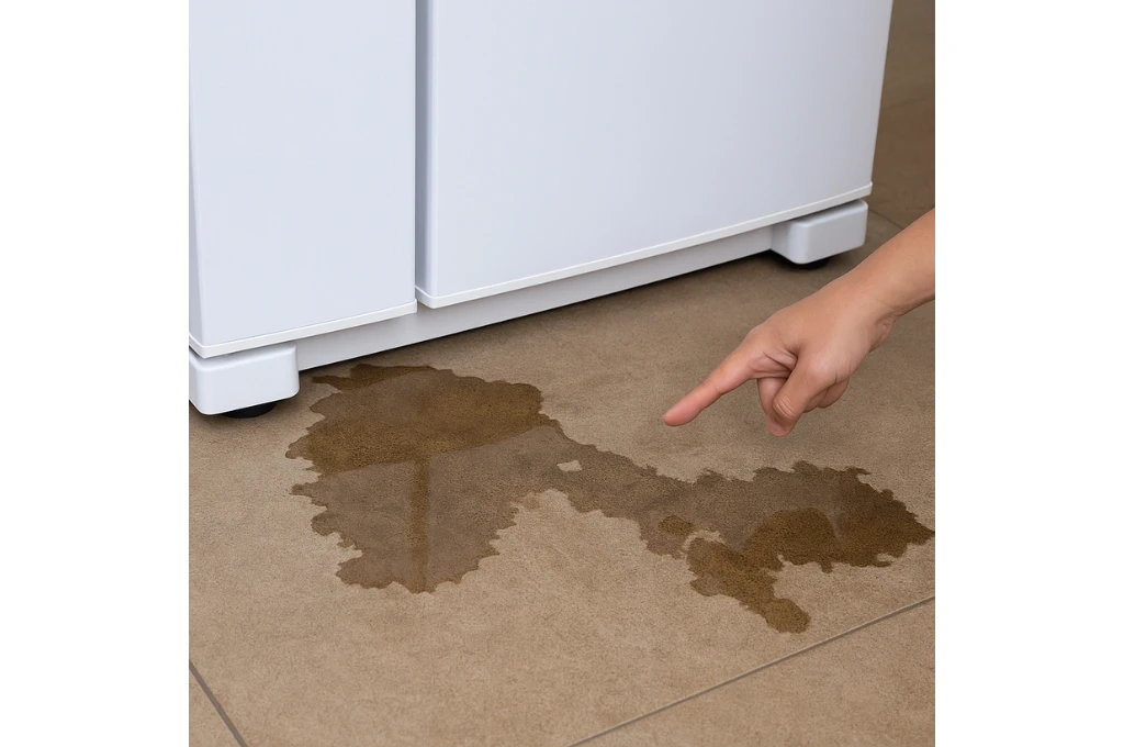 Tủ lạnh bị chảy nước ra sàn - nguyên nhân và cách khắc phục nhanh.