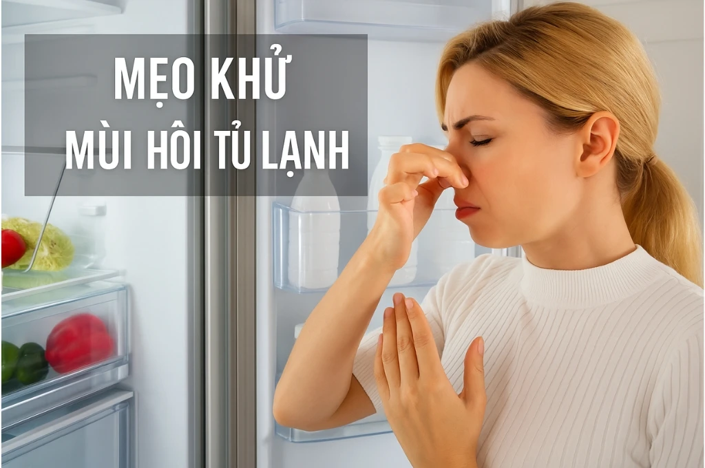 Vệ sinh tủ lạnh sạch sẽ - bước đầu tiên để khử mùi hôi hiệu quả