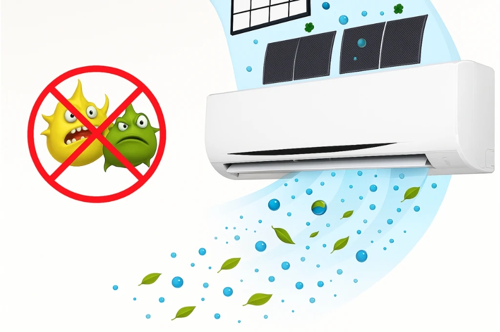 Lợi ích vệ sinh điều hòa định kỳ - tiết kiệm điện, không khí sạch, bảo vệ sức khỏe