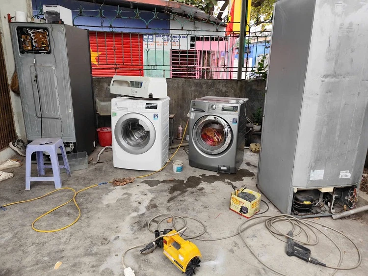 Sửa máy giặt tại nhà hải phòng​