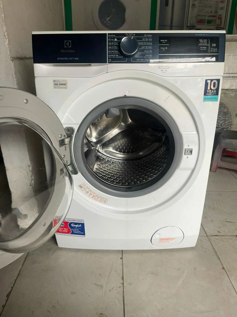 Những dấu hiệu báo lỗi của máy giặt electrolux 