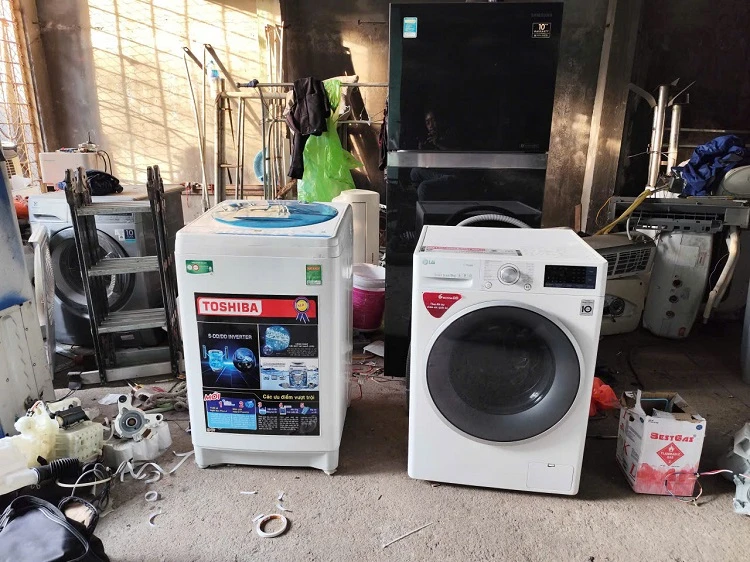 sua may giat electrolux tai hai phong