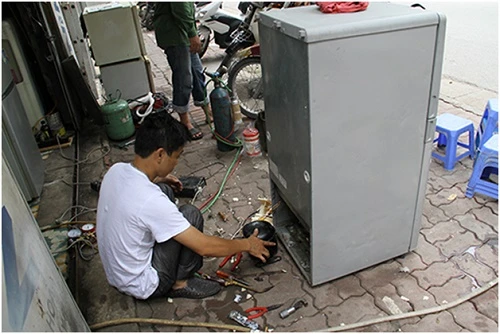 Sửa chữa tủ lạnh tại Hải Phòng
