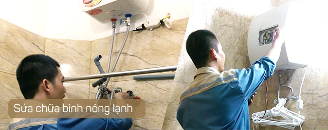 Sửa chữa bình nóng lạnh hải phòng