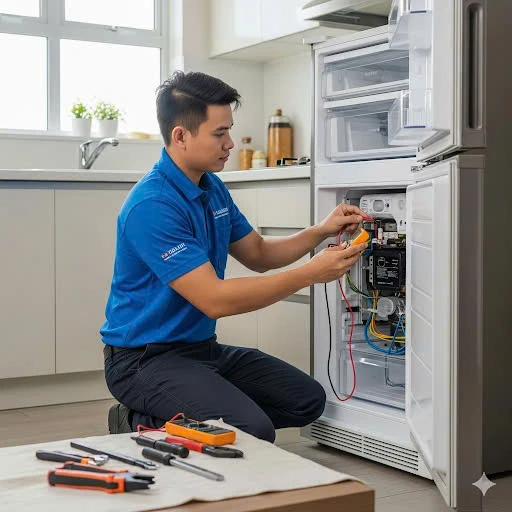 Sửa chữa tủ lạnh tại Hải Phòng
