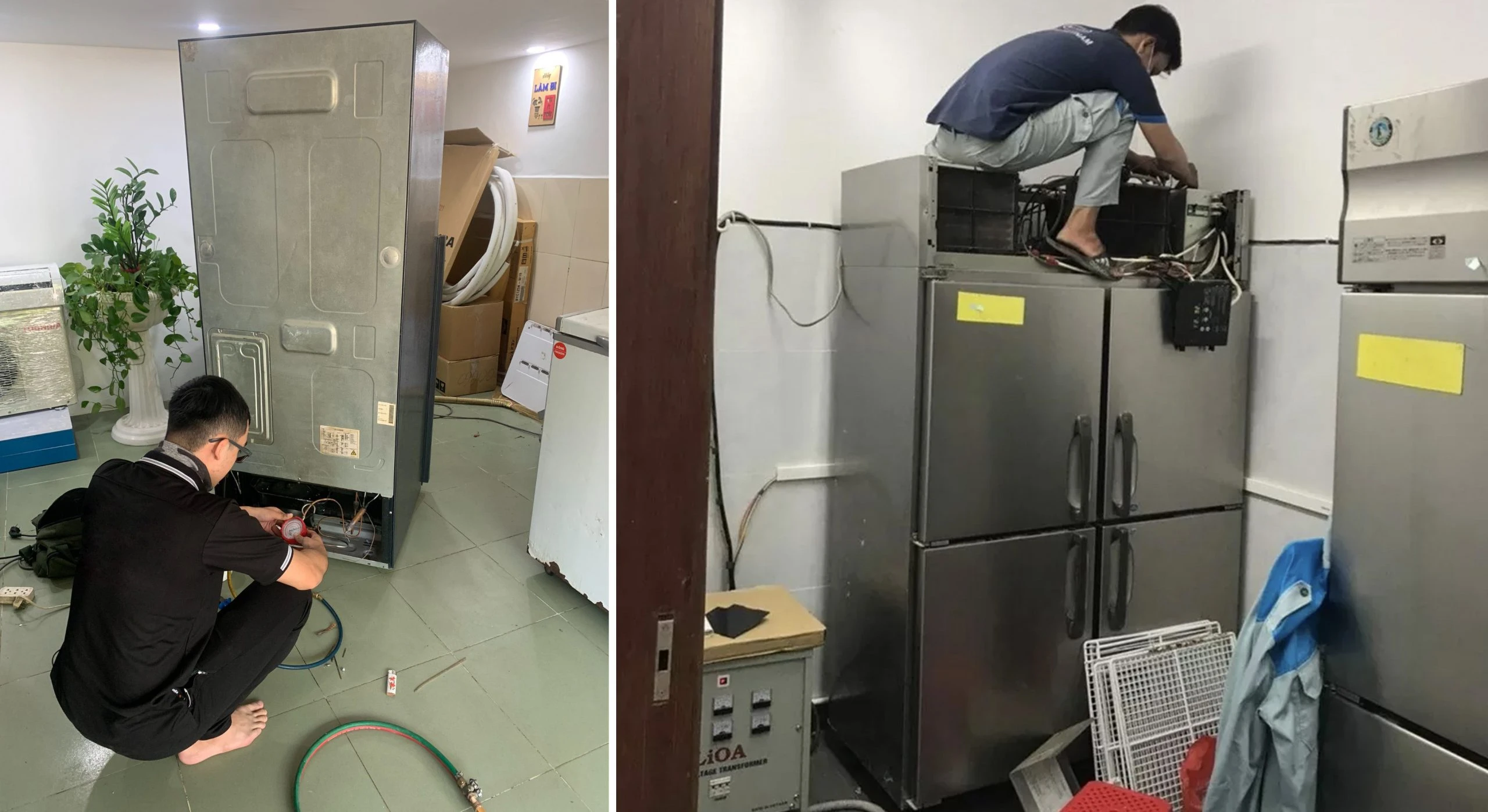 Sửa chữa tủ lạnh tại Hải Phòng