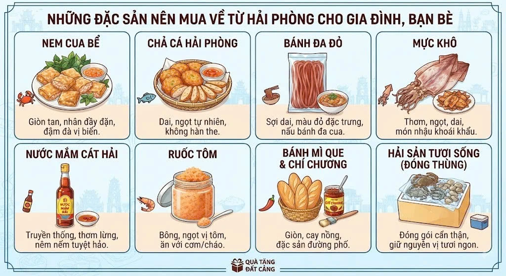 Hải Phòng có đặc sản gì